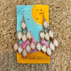 Alex and Ani Chandelier Drop Earrings
